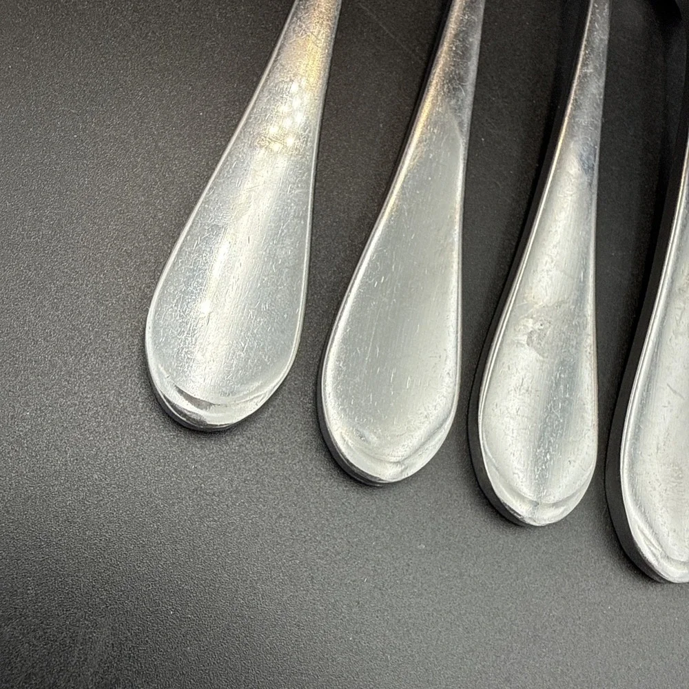 Oneida Icarus Stainless Flatware Dinner Forks Replacement Lot of 8